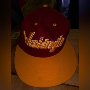 Washington Red and Gold Cap